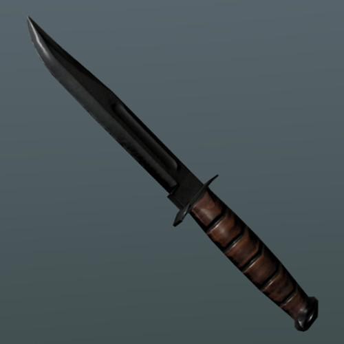 combat knife preview image